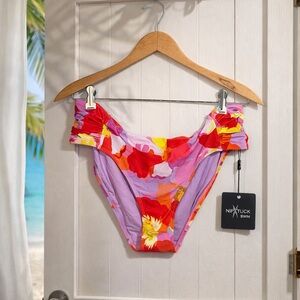 Nip Tuck Swim Women's Floral Bikini Bottom NWT